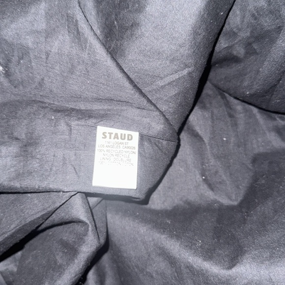 NEW STAUD Calypso cutout midi black Dress Size S - Picture 6 of 11